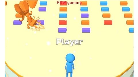 Bridge race game video