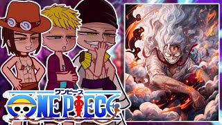 🌊. Whitebeard Pirates React to Luffy's Gear 5 / Joyboy || One piece || Gacha React ( PART 1/2 ) .🌊