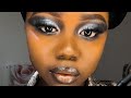 Shades of blue eyeshadow tutorial south african youtuber