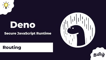 #18 Routing in Deno | Deno in Tamil - QuickStart Tutorial | Theory Or Practical