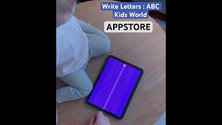 Write Letters : ABC Kids World #appstore #letterschool #gameplay #kids #preschool  #games #new #app screenshot 3