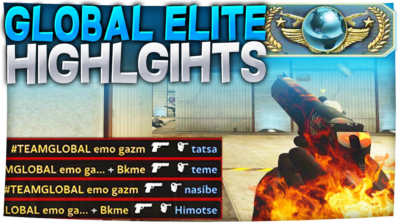 Cs Go Global Elite Highlights 1 Clutches Aces More Youtube