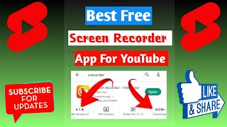 Best Screen Recorder For Android Phone | XRecorder | Screen Recorder | #shorts #viralvideo screenshot 4