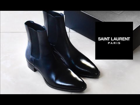 Saint Laurent Paris Chelsea Boots 