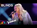 Karen Waldrup Fires Up the Stage and Coaches with Jo Dee Messina's "Bye Bye" | Voice Blind Auditions