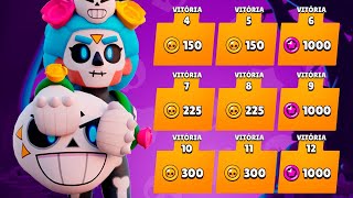 NOVA SKIN GRÁTIS! JOGUEI O NOVO DESAFIO DE HALLOWEEN DO BRAWL STARS E...