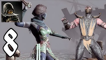 Mortal Kombat Mobile - Gameplay Walkthrough Part 8 | Towers 21-22 (iOS, Android)