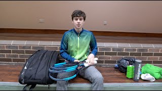 My training bag check \ Wilson Federer DNA Bag
