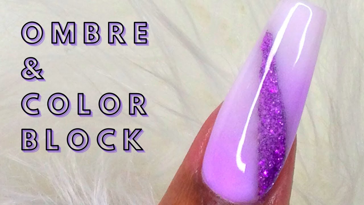 DIY DIP NAILS | Creating Easy Color Block & Ombre Nail With Dip Powders