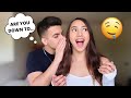 TALKING DIRTY TO MY GIRLFRIEND TO SEE HOW SHE REACTS!! *INTENSE*