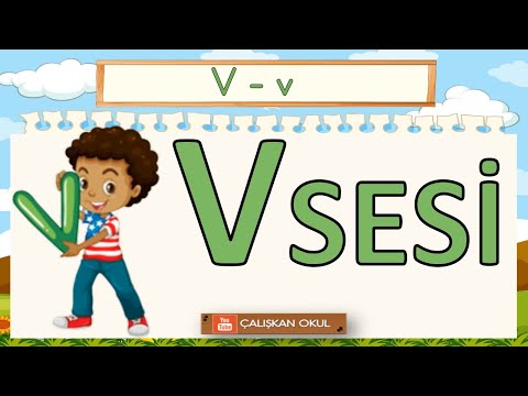 V Sesi Hece, Kelime, Cümle Okuma Etkinlikleri | V Sesi Öğretimi | V Sesi Okuma Çalışması | V Harfi