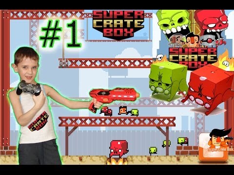 Прохождение Super Crate Box Let's play #1