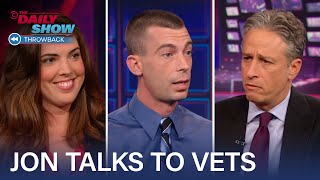 Jon Stewart Speaks to Two Veterans About Economic Reintegration | The Daily Show