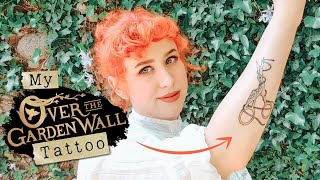 Getting my Over the Garden Wall Tattoo! // First Tattoo Vlog