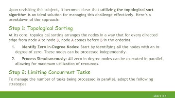 Efficiently Manage Parallel Processing of Directed Acyclic Graphs