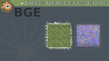 Blender Game Asset Tutorial #3 | Baking Tileable Grass Texture