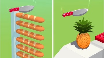 Slice It All Gameplay! Satisfying and Relaxing ASMR Slicing Video NEW UPDATE