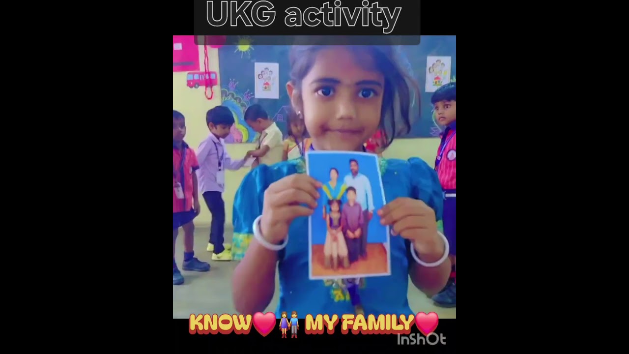 vailankanni Matric Higher Secondary school -Avadi/ukg  std Activity