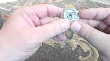 How to change military time to AM/PM time on a Women's Timex 1440 Sports Watch