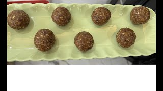 Dates Dry Fruits Ladoo/Laddu/Barfi - 2 Ingredient Recipe, Super healthy, tasty, quick & easy to make