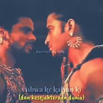 Song~ mahabarata versus tik tok terjemah bahasa indonesia