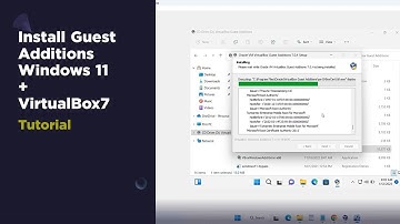 Install Guest Additions Windows 11 22H2 VirtualBox 7