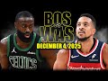 Boston Celtics Vs Washington Wizards Full Game Highlights December 4 2025 NBA Season Boston Celtics Vs Washington Wizards Full Game Highlights December 4 2025 NBA Season