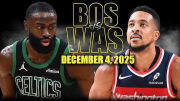 Boston Celtics vs Washington Wizards Full Game Highlights – December 4, 2025 | NBA Season