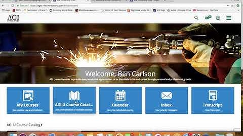 Navigating the Learning Management System of AGI University LMS