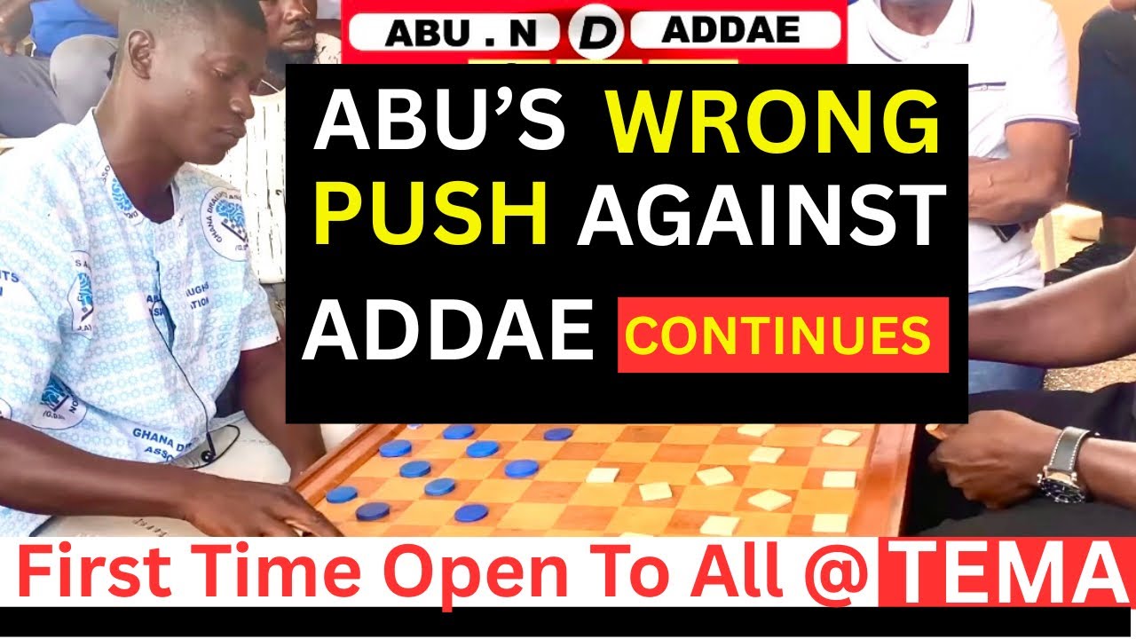 ABU NATIONAL VS ADDAE Tema first time OPEN to All competition 2025