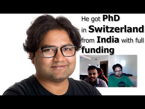 He got PhD in Computer Science in EPFL Switzerland ?? from India ?? !