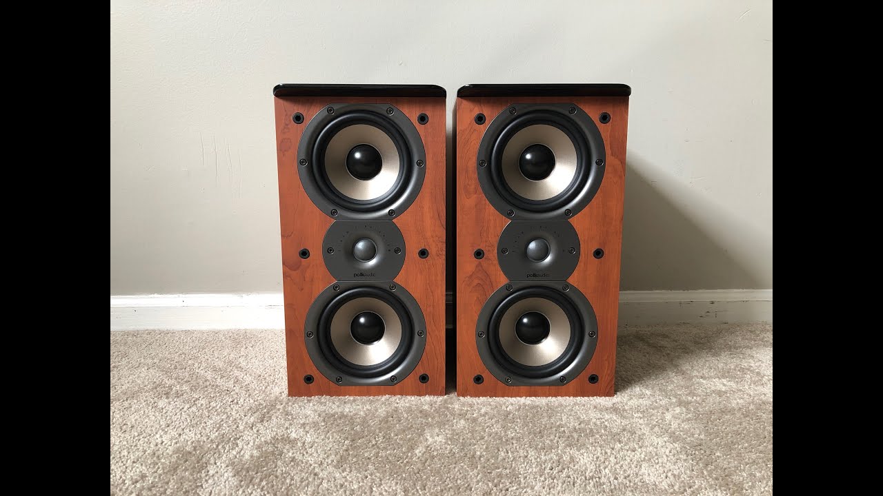 Polk Audio Tsi200 Home 2 Way Bookshelf Speakers Youtube