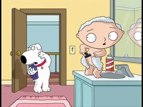 Family Guy - Stewie Shaving