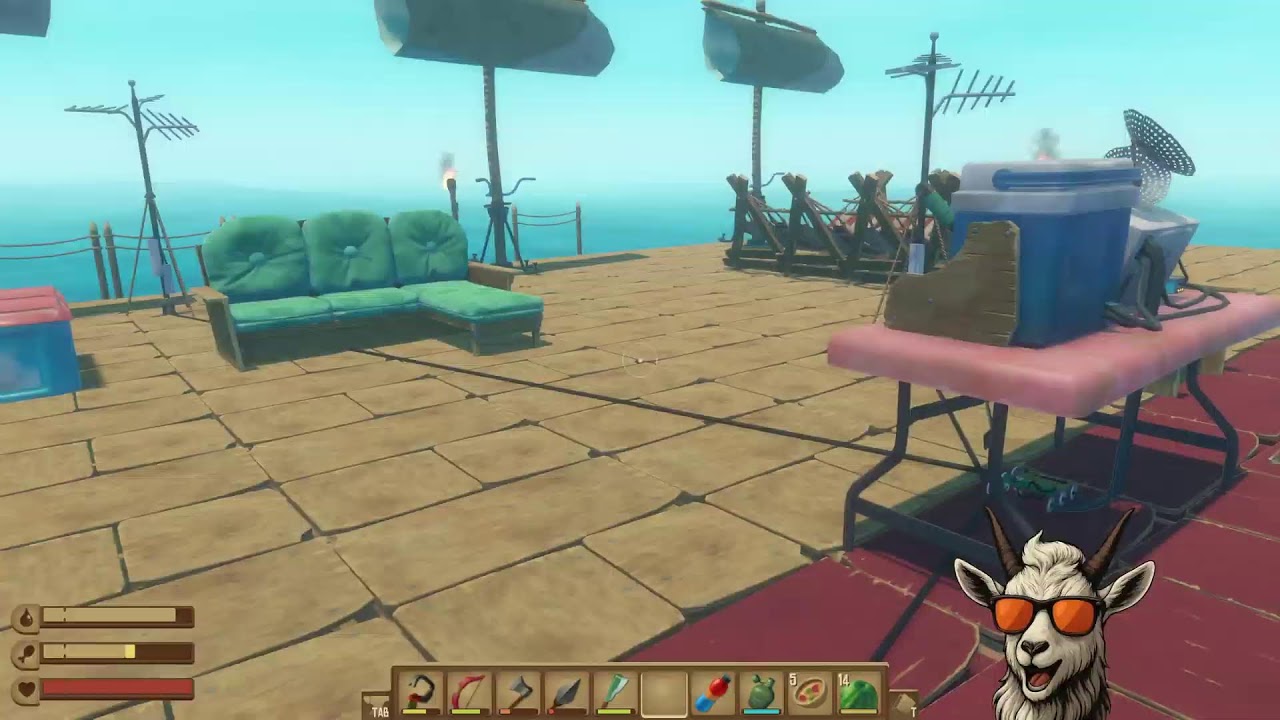 The Raft Journey Continues! Massive Ship Expansion 🔴 LIVE | Part 8