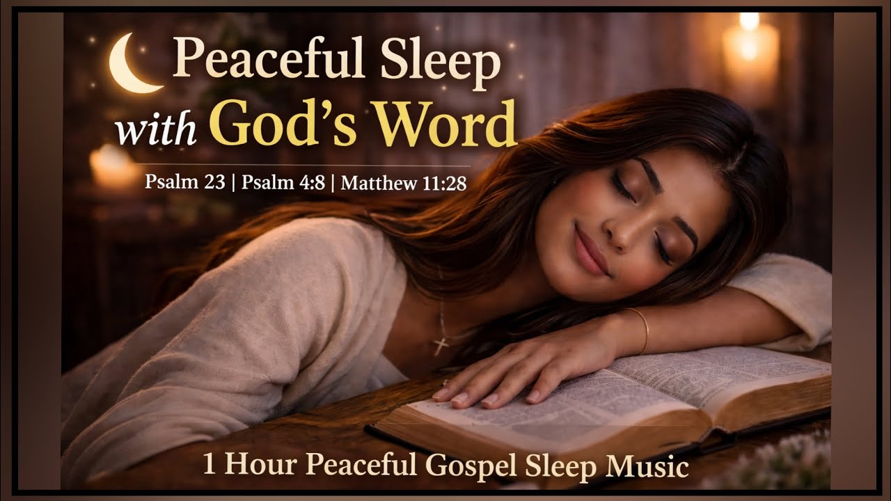 1 Hour Peaceful Sleep with God’s Word 🌙 | Bible Verses for Deep Sleep ...