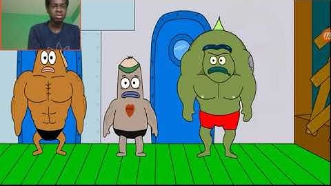 Spongebob Zombie Attack 2 REACTION