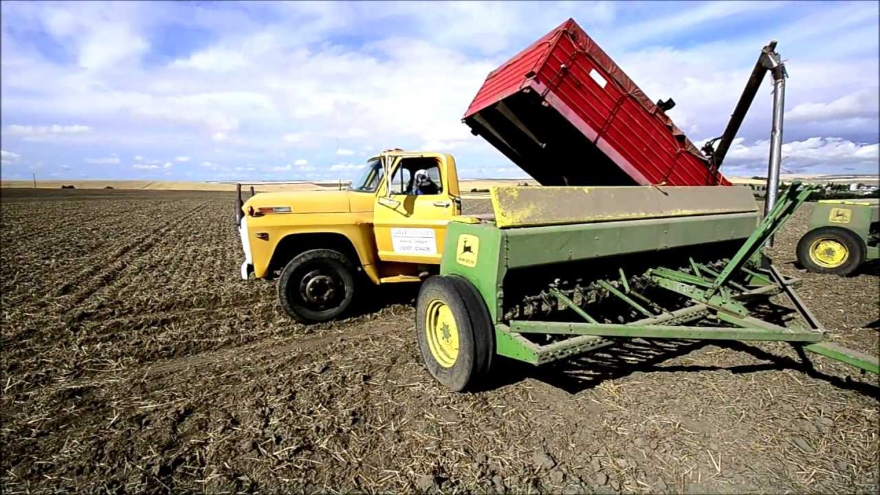 Planting Winter Wheat YouTube