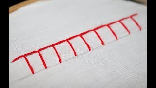 Blanket Stitch | Stitches for beginners | Hand Embroidery
