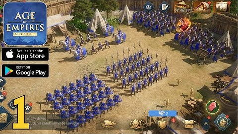 Age of Empires Mobile | Global Launch | Gameplay Walkthrough Part 1(Android, iOS)