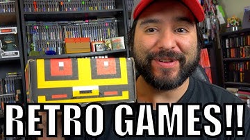 Got More Retro Games?! Retro Game Treasure Unboxing!