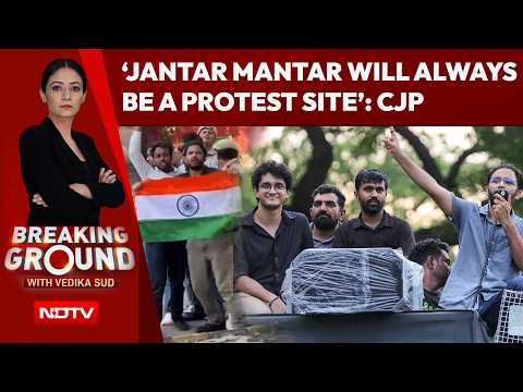 CJP Protest | Saurav Das and Ashutosh Ranka Detained After Volunteers Scale Gate at Jantar Mantar