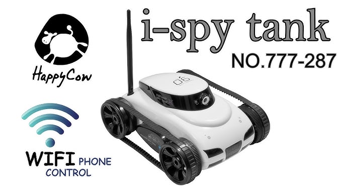 WiFi Spy Camera Tank Toy RC Car - SSS Corp.