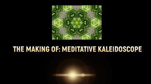 Leaf Transformation: From Nature to Abstract Art (Meditative Visuals)