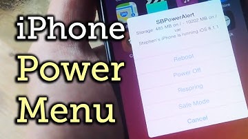 Add an Advanced Power Menu to Your iPhone with Reboot, Respring, Power Off, & Safe Mode [How-To]