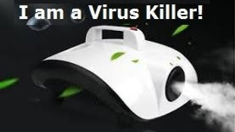 Disinfection fog machine