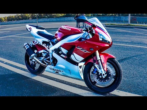 Пытался навалить 300, но не пошло. Тест драйв Yamaha R1 на карбах! #Докатились!