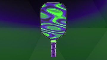 Pickle Ball Paddle l Design 6 l Blender Modeling