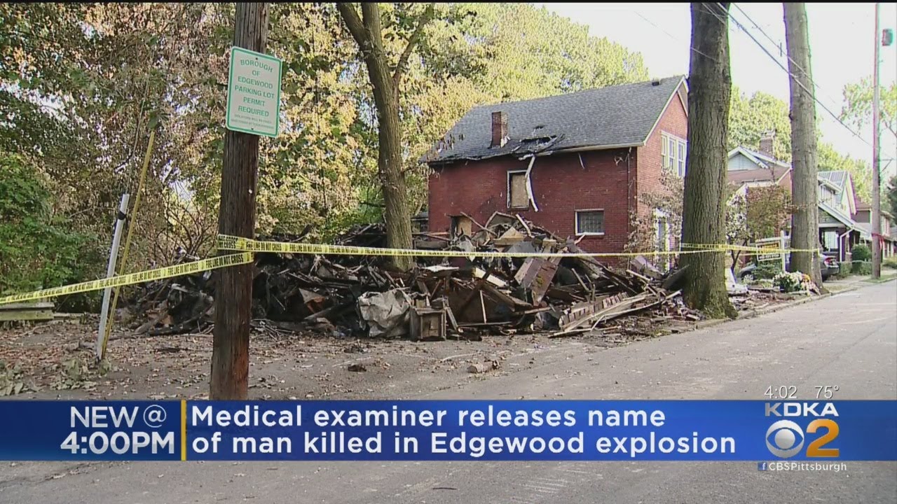 Man Killed In Edgewood House Explosion Is Identified YouTube