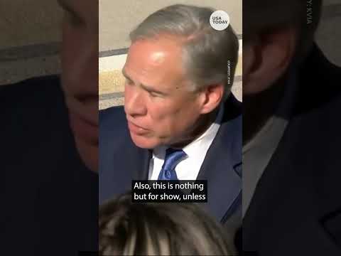 Texas Gov. Abbott on Biden border policy: 'Two years and $20 billion too late' | USA TODAY #Shorts