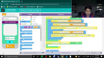 How to make a text to speech app in code.org | Creative Advit